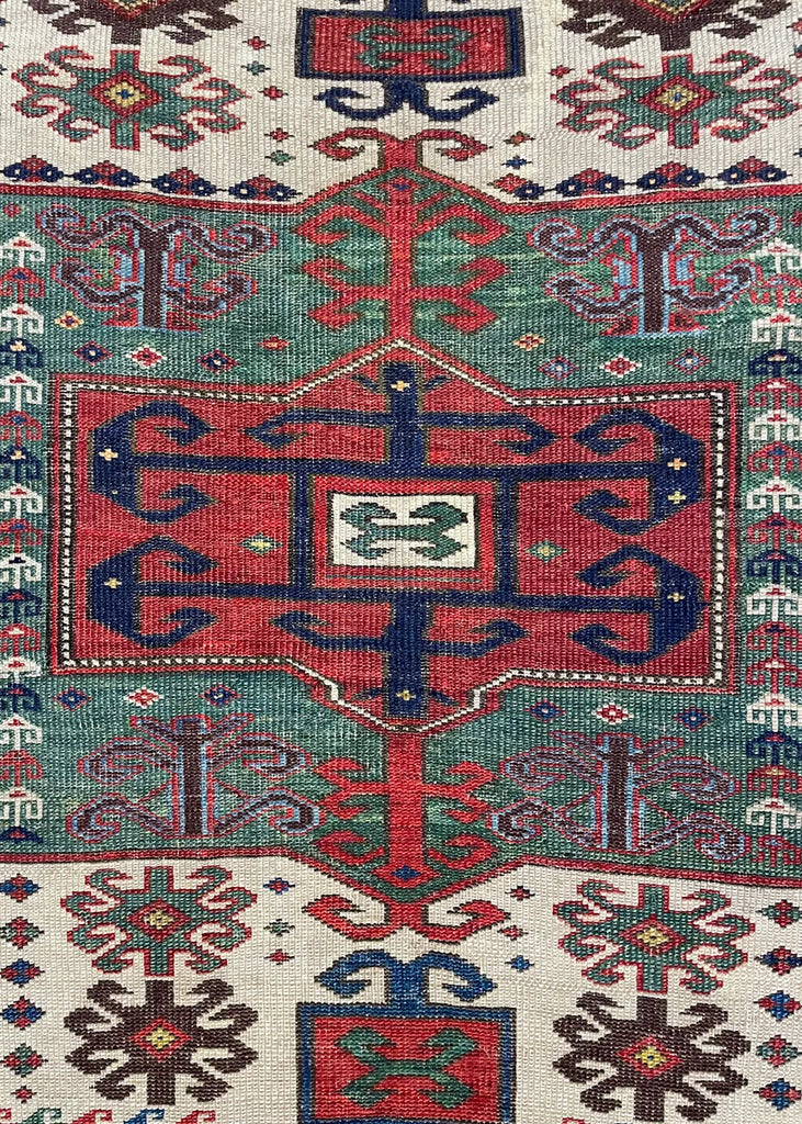 4'x5'1" Shirvan, Fachralo Design Hand Knotted