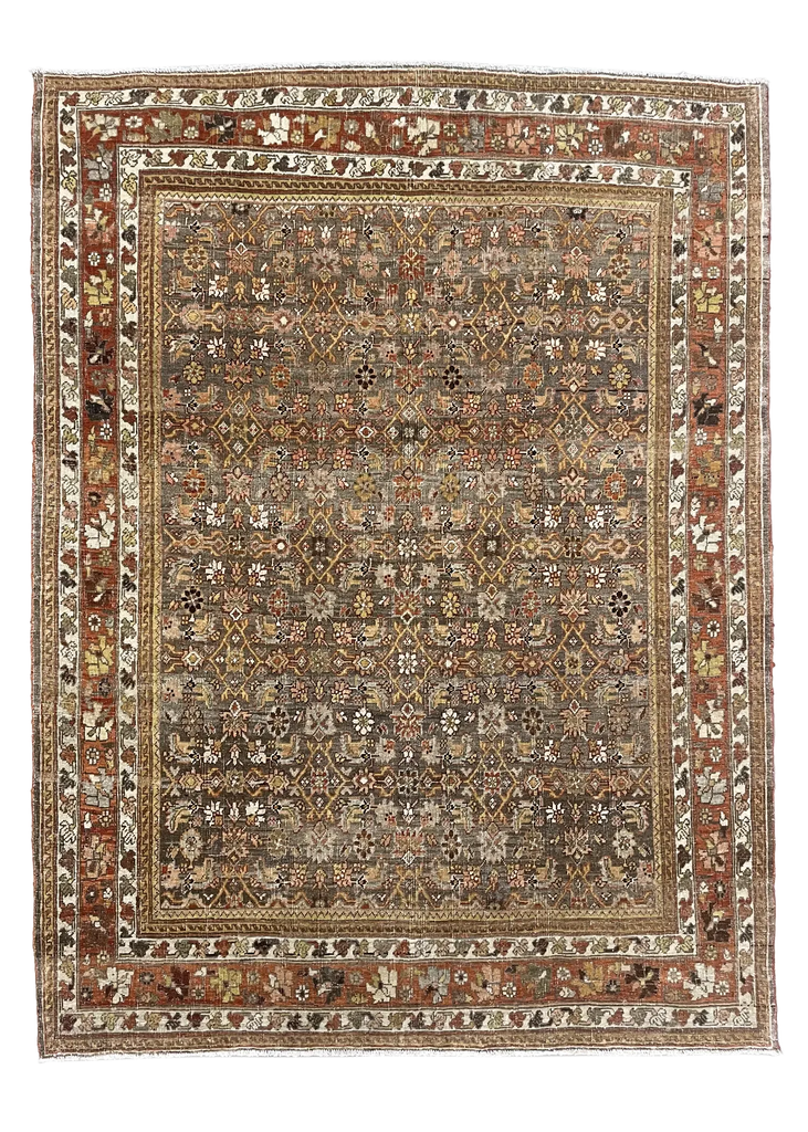4"x5'3" Bidjar Hand Knotted