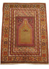 4x5'3" Kersehir Prayer Rug Hand Knotted