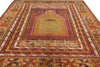 4x5'3" Kersehir Prayer Rug Hand Knotted