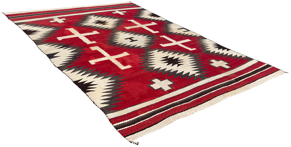 4'x5'6" Ganado Hand Woven