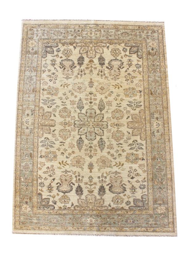 4x5'7" Borchalu Hand Knotted