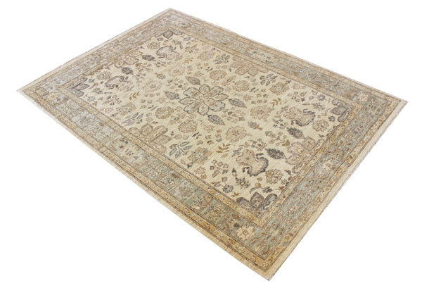 4x5'7" Borchalu Hand Knotted