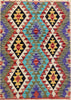 4'x5'9" Kilim Hand Woven