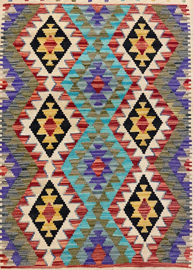 4'x5'9" Kilim Hand Woven