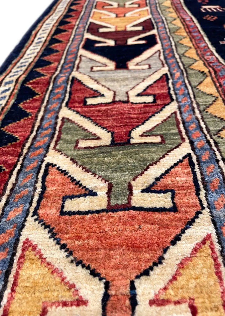 4'x6'1" Genje Hand Knotted