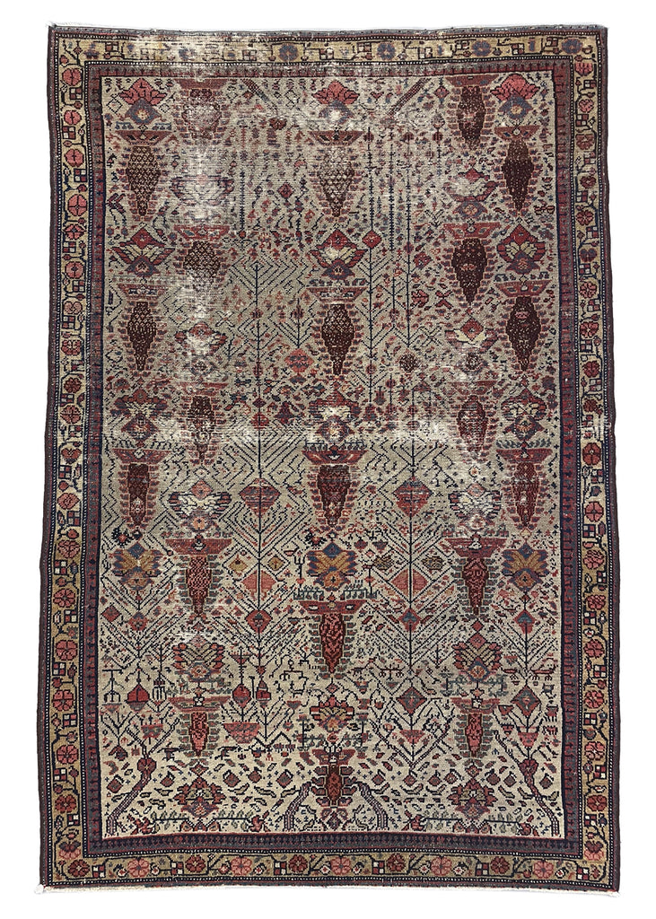 4'x6'1" Malayir Hand Knotted