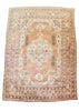 4'x6'1" Tabriz Hand Knotted