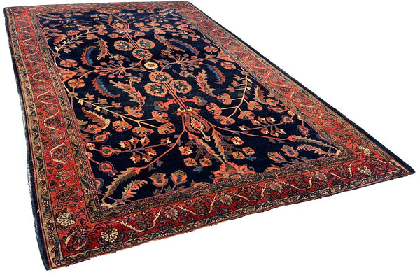 4'x6'5" Mohajeran Sarouk Hand Knotted