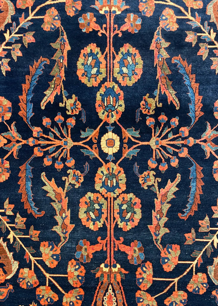 4'x6'5" Mohajeran Sarouk Hand Knotted