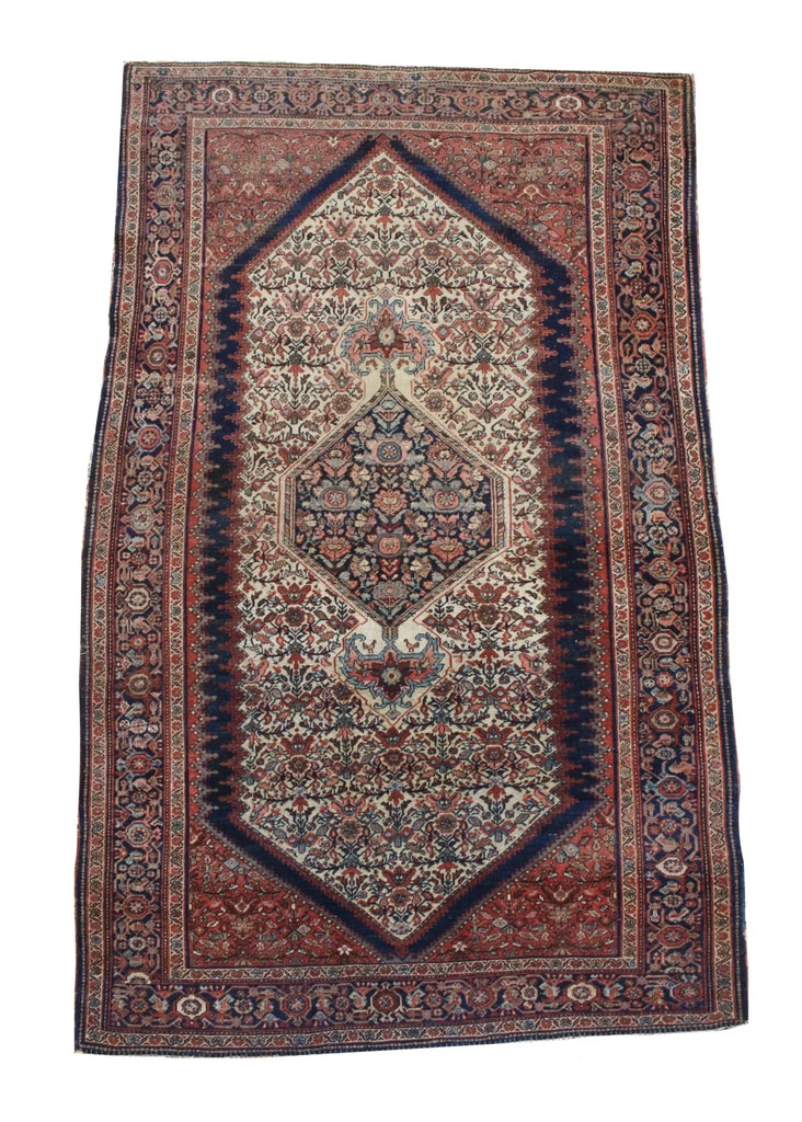 4'x6'6" Farahan Hand Knotted