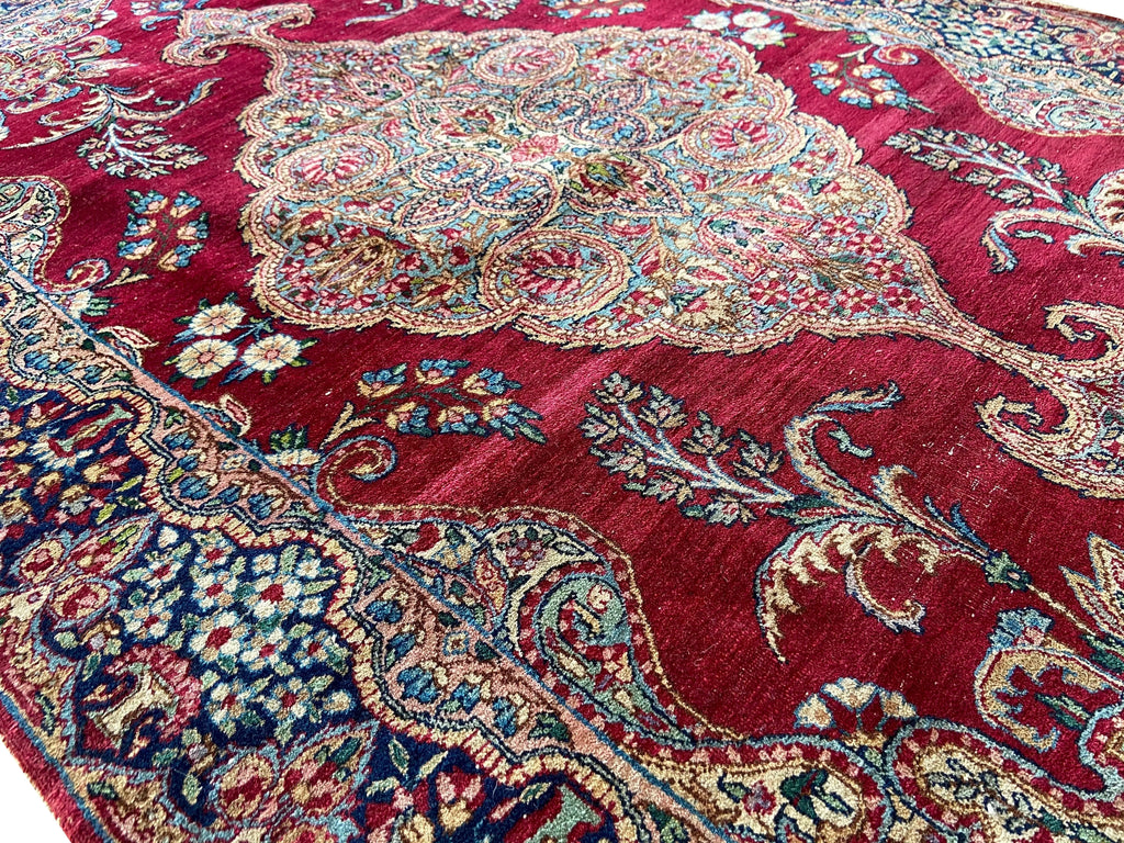 4x6'8" Ravar Kirman Hand Knotted