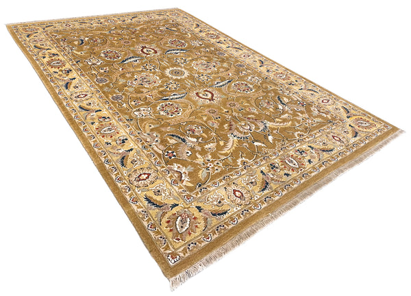 4'x6' Haji Jalili Tabriz Hand Knotted