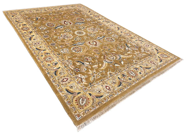 4'x6' Haji Jalili Tabriz Hand Knotted