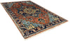 4'x6' Heriz Hand Knotted