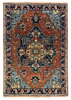 4'x6' Heriz Hand Knotted