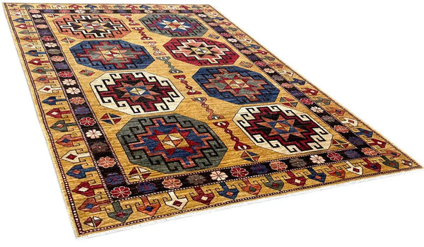 4'x6' Konya Hand Knotted