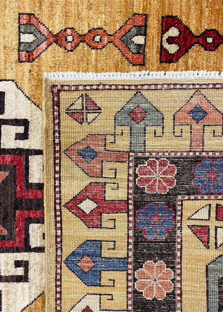4'x6' Konya Hand Knotted