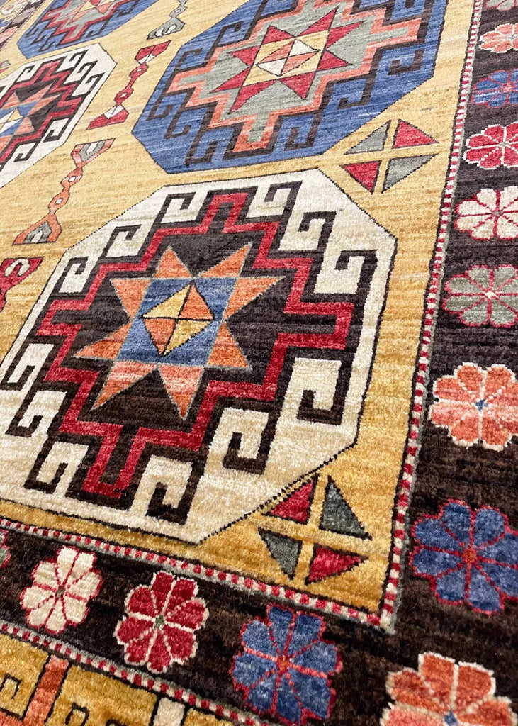 4'x6' Konya Hand Knotted