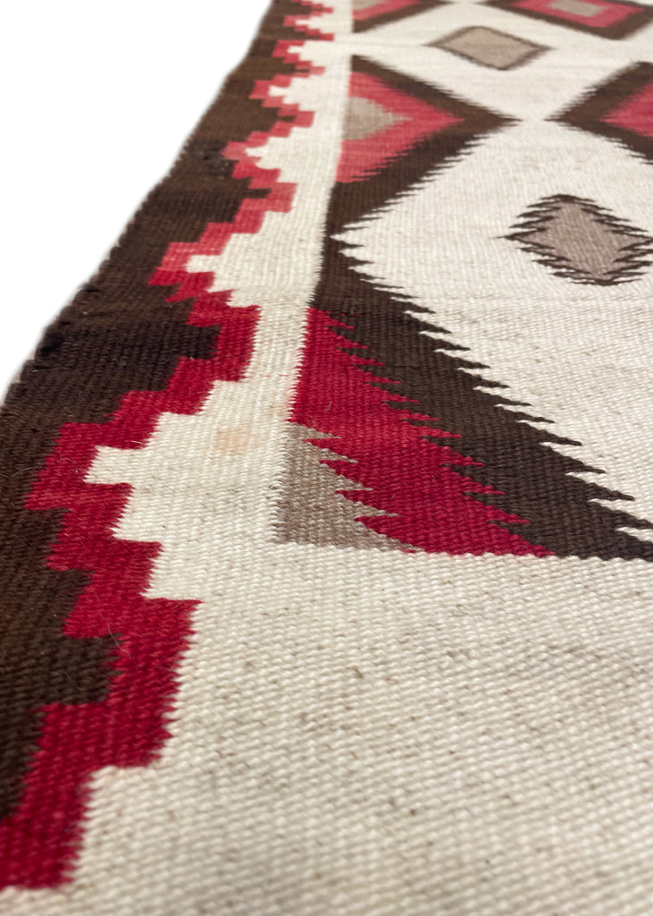 4'x6' Navajo Ganado Hand Knotted