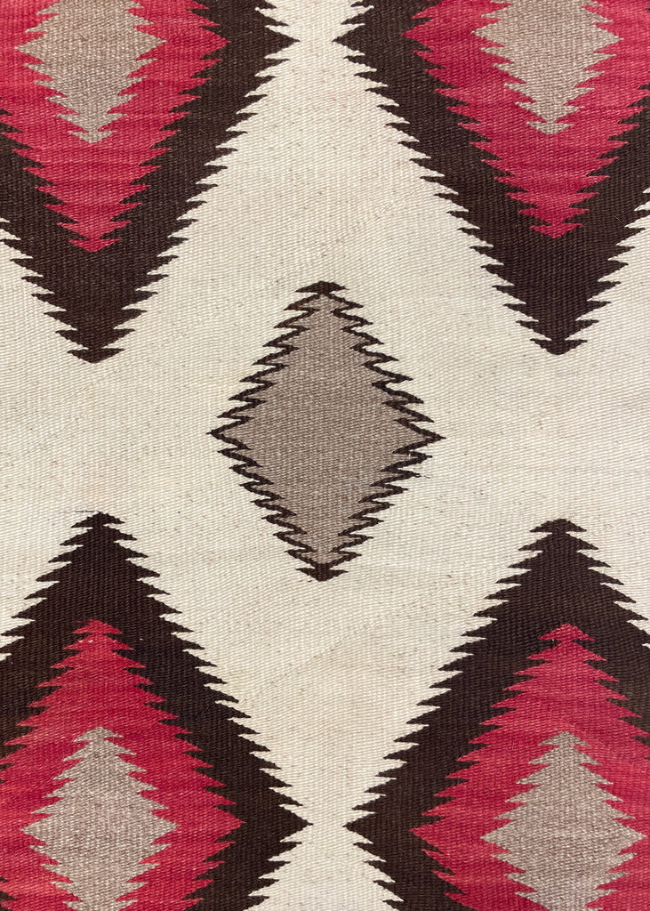 4'x6' Navajo Ganado Hand Knotted