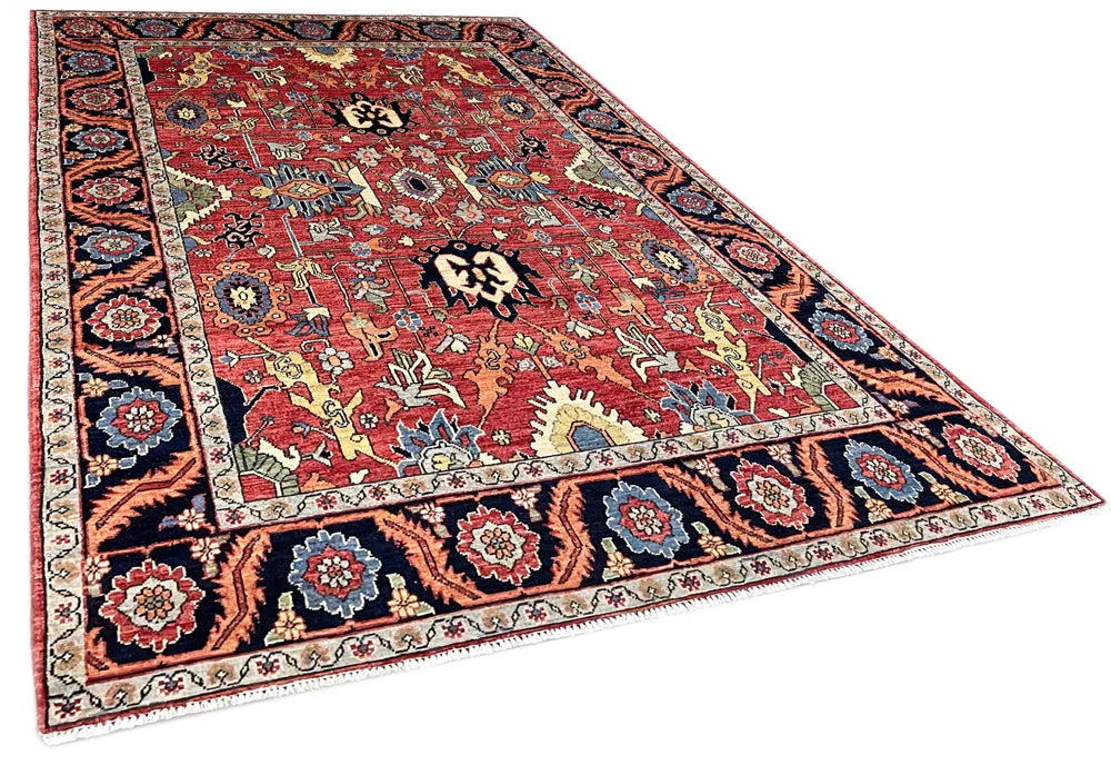 4'x6' Serapi Hand Knotted