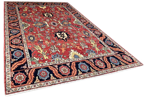 4'x6' Serapi Hand Knotted