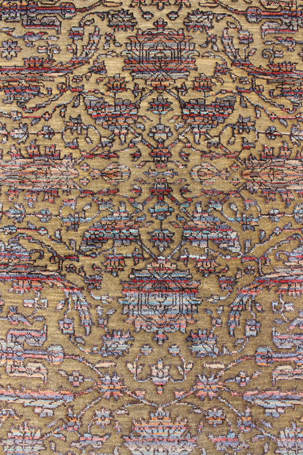 4x6 Winter Jewel Hand Knotted