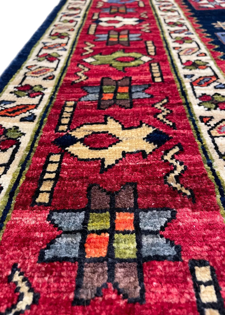 4'x7'10" Kazak Hand Knotted