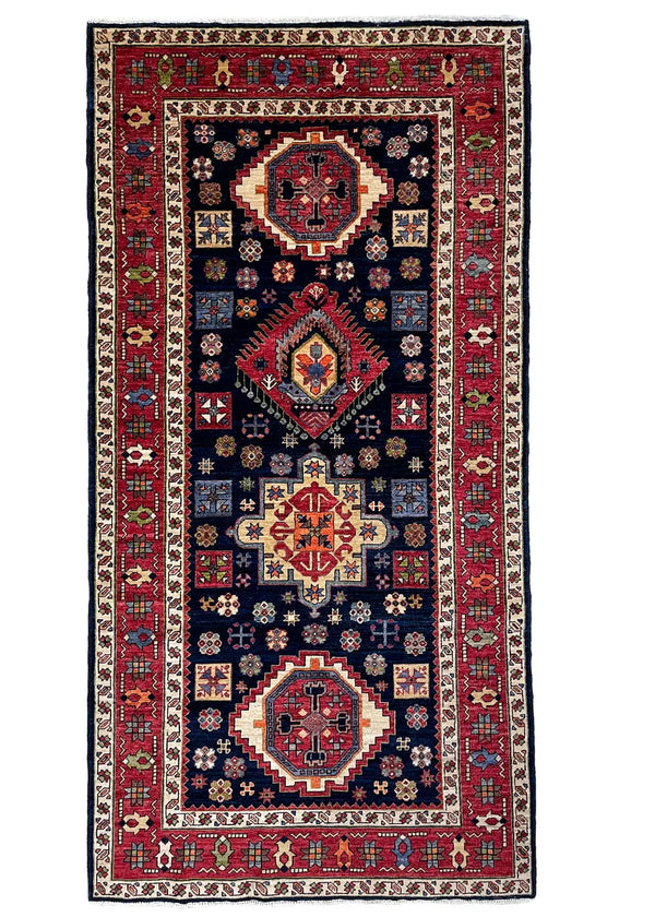 4'x7'10" Kazak Hand Knotted