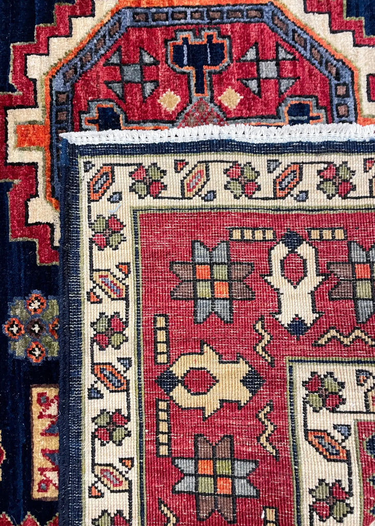 4'x7'10" Kazak Hand Knotted