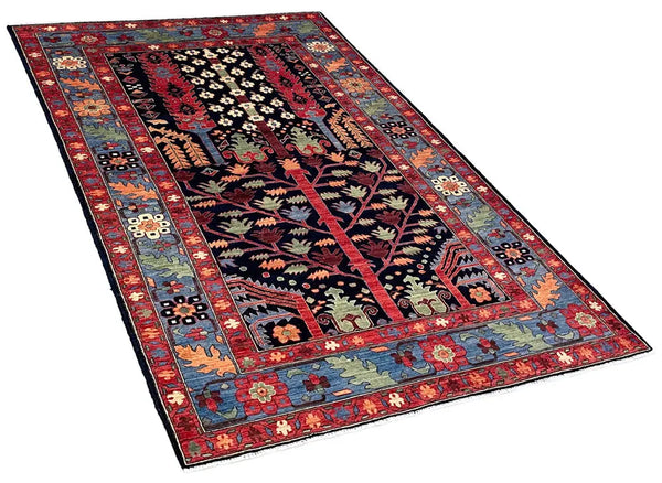 4'x7'1" Bakshiesh Hand Knotted