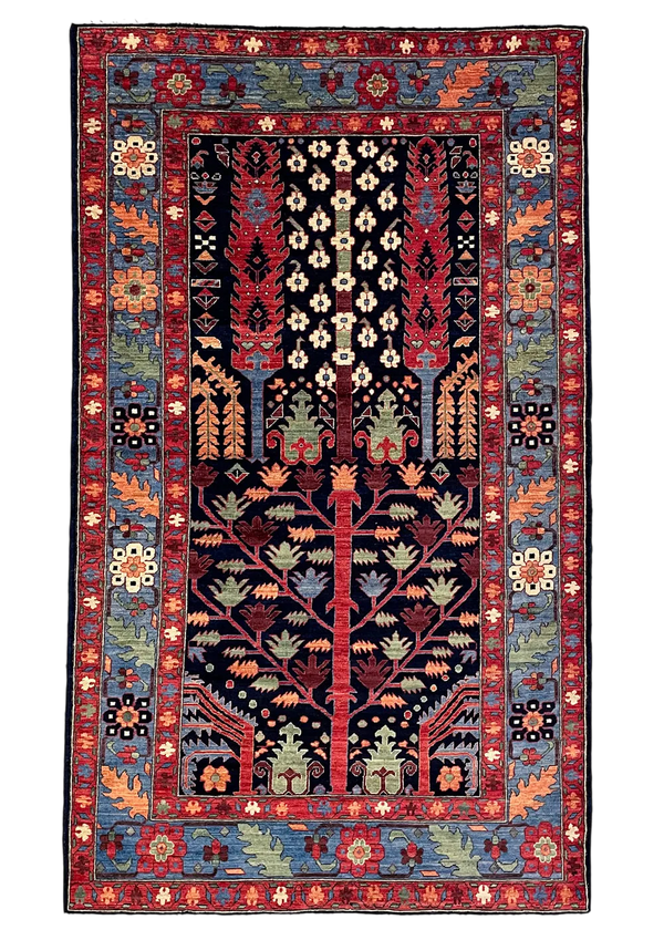 4'x7'1" Bakshiesh Hand Knotted