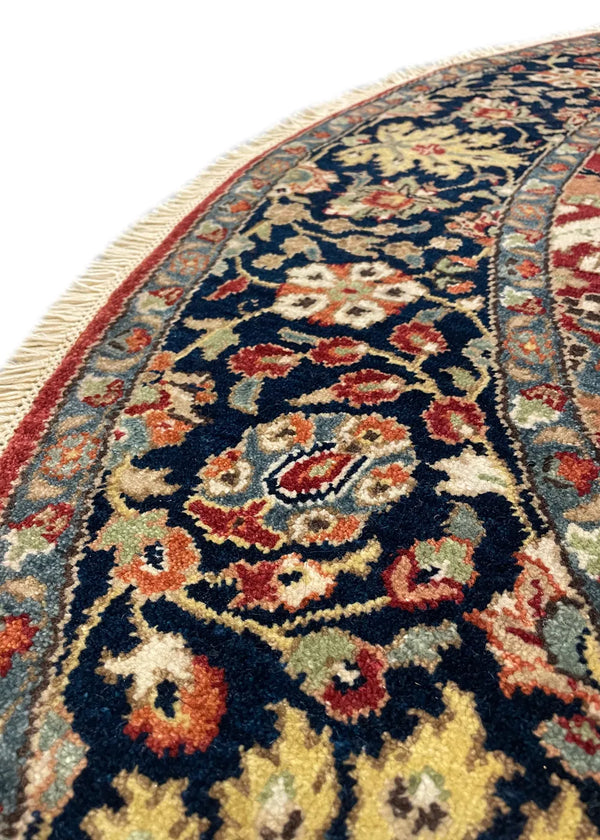 5'10" Round Kerman Hand Knotted