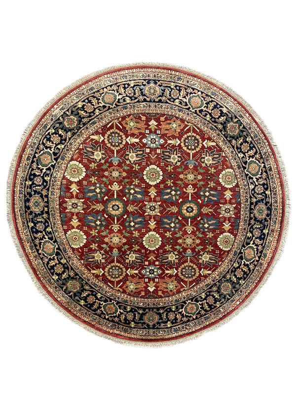 5'10"x5'10" Tabriz Hand Knotted