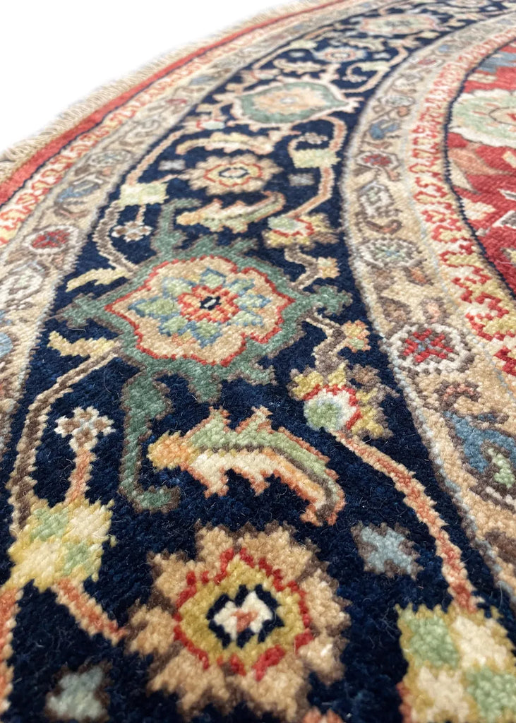 5'10"x5'10" Tabriz Hand Knotted