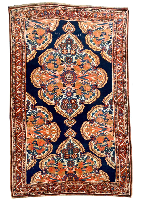 5'10"x9' N.W. Persian Kurdish (s) Hand Knotted