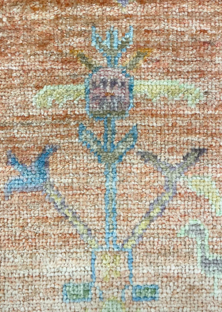 5'10"x9' Oushak Hand Knotted