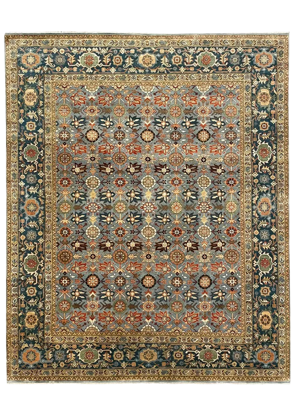 5'10"x9' Tabriz Hand Knotted