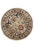 5'11" Round Khanna Kerman Hand Knotted