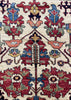 5'11"x8'11" Heriz Hand Knotted