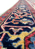 5'11"x8'11" Heriz Hand Knotted