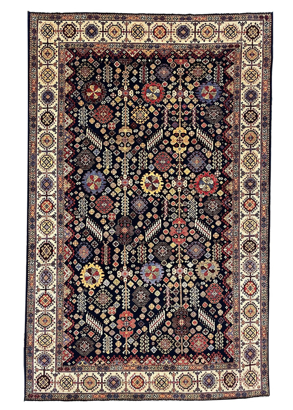 5'11"x9'3" Afghan-Qashqai (s) Hand Knotted