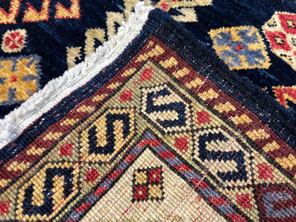 5'11"x9'3" Afghan-Qashqai (s) Hand Knotted