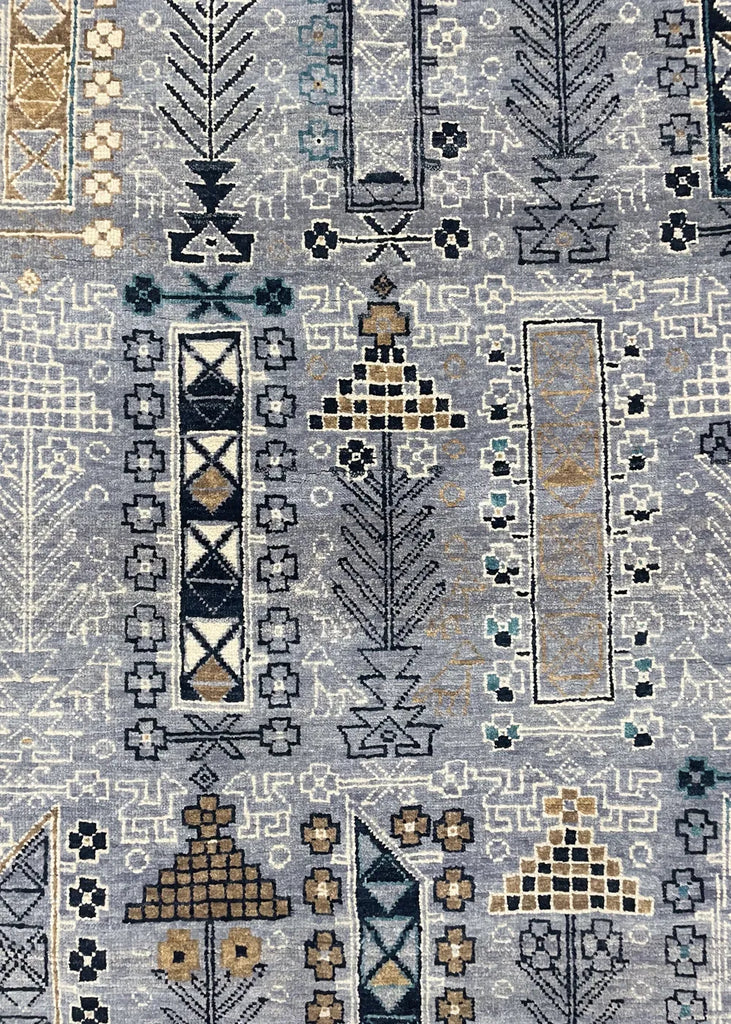 5'11"x9'3" Mashad Hand Knotted