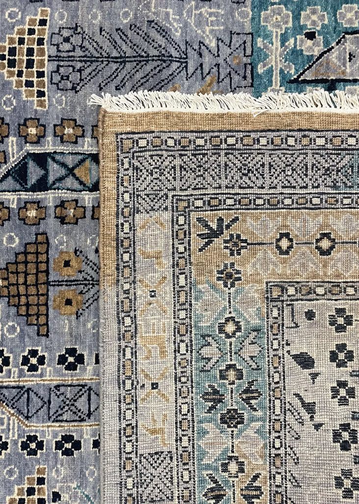 5'11"x9'3" Mashad Hand Knotted