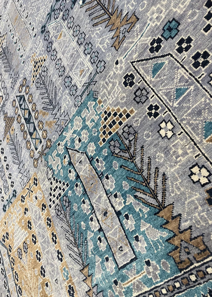 5'11"x9'3" Mashad Hand Knotted