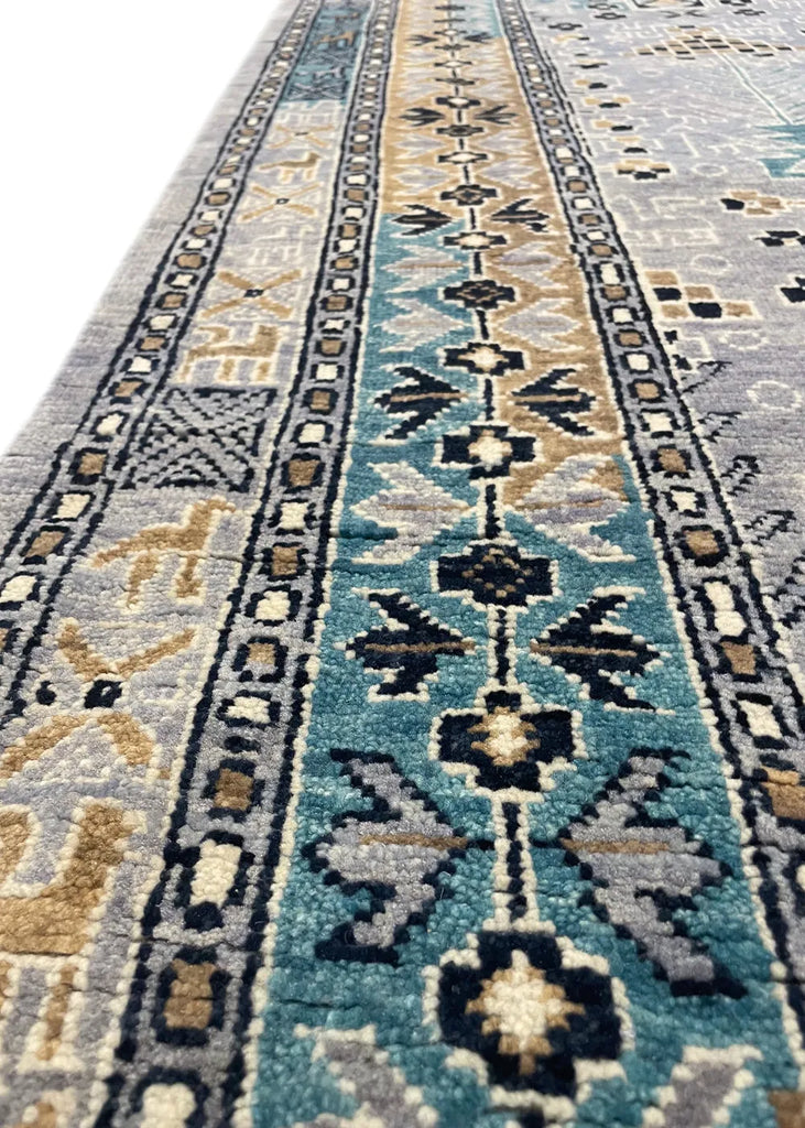 5'11"x9'3" Mashad Hand Knotted