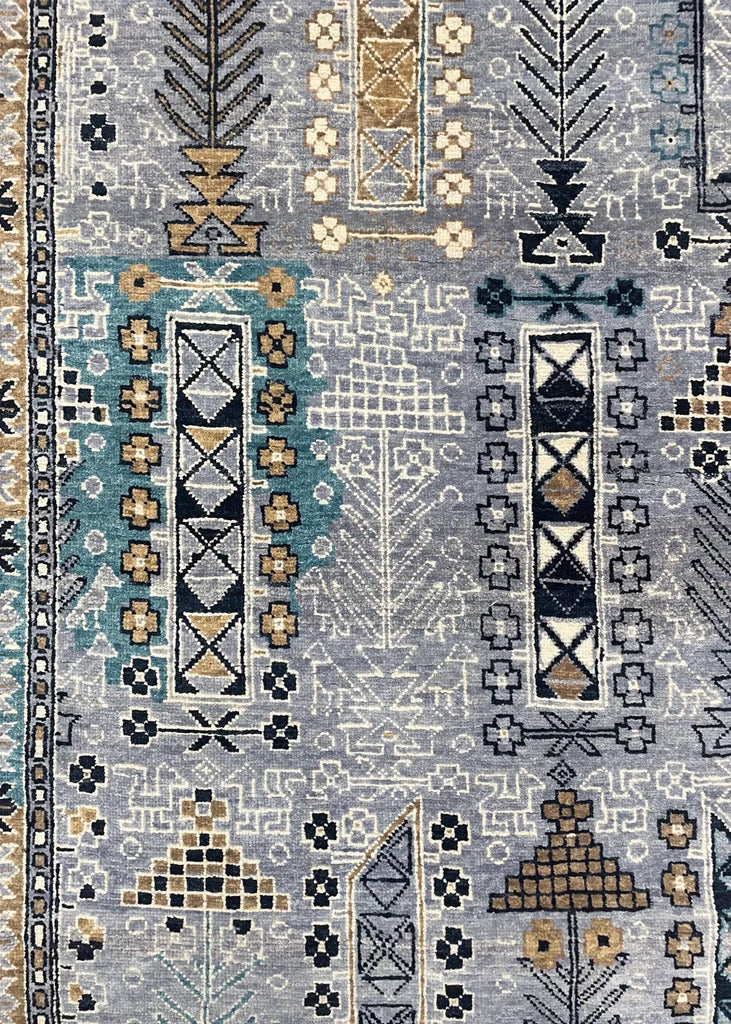 5'11"x9'3" Mashad Hand Knotted
