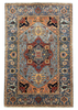 5'11"x9' Heriz Hand Knotted